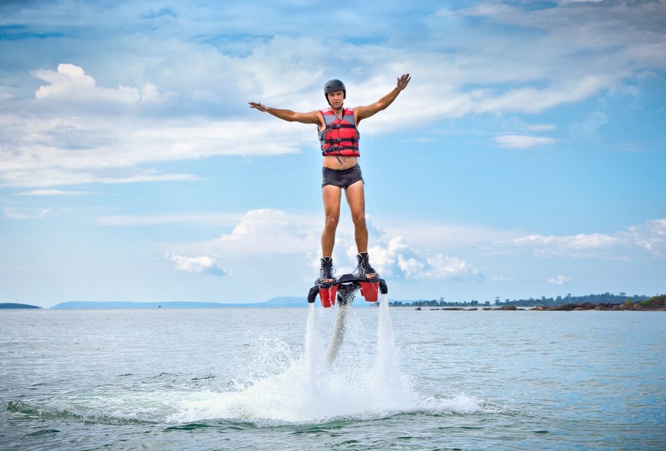 FLYBOARD PARA DESPEDIDAS Incluye: